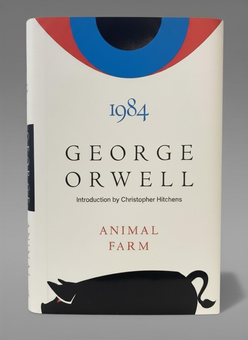 George Orwell Animal Farm & 1984 Hardcover 2003 HarperCollins w/ Dust Jacket