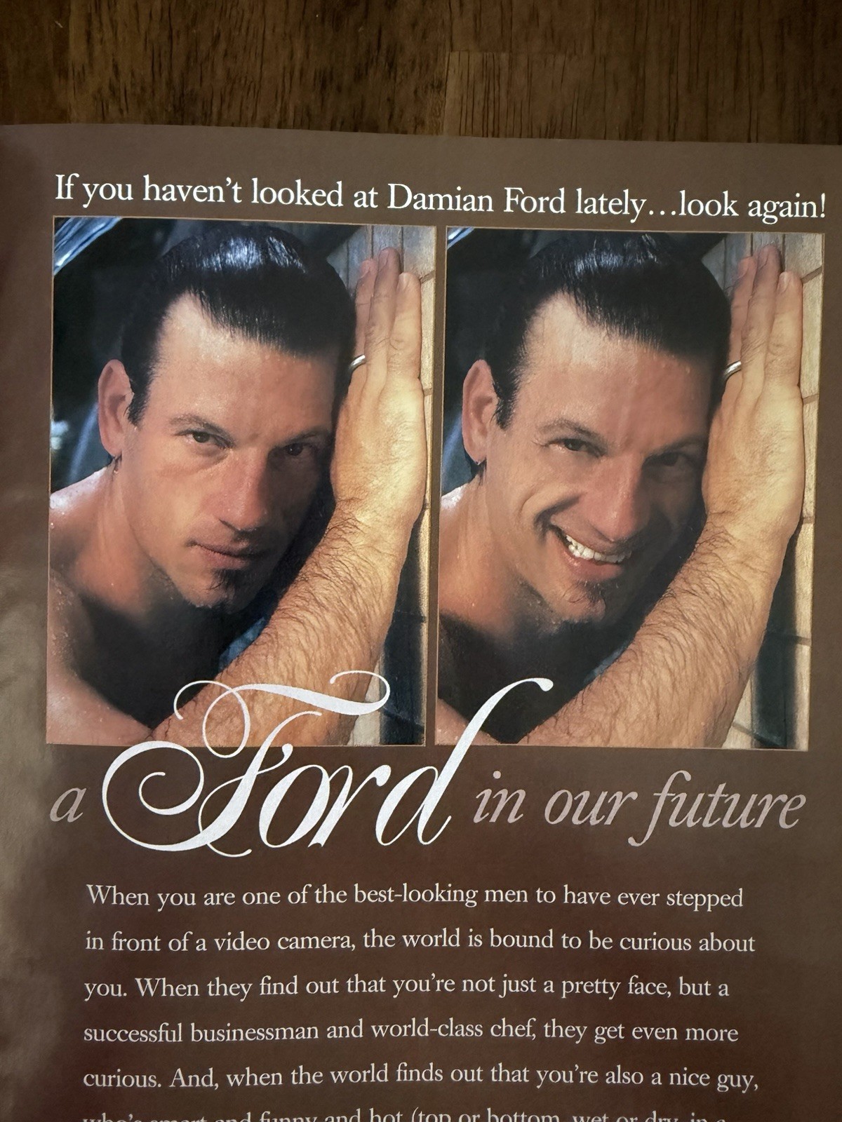 Advocate Men May 2003, Collector Item, nude males, Gay Fiction, Damian Ford