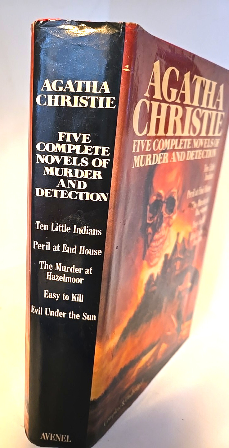 Agatha Christie Five Complete Novels HC 1986 Hercule Poirot