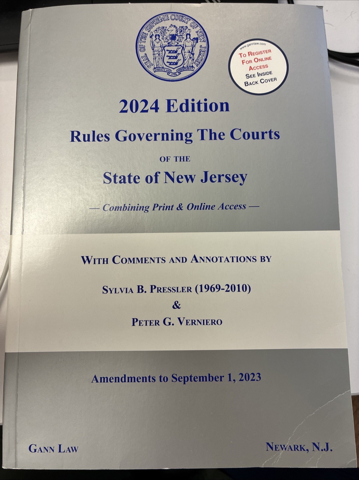 Rules Governing the Courts of the State of New Jersey, 2024 Edition