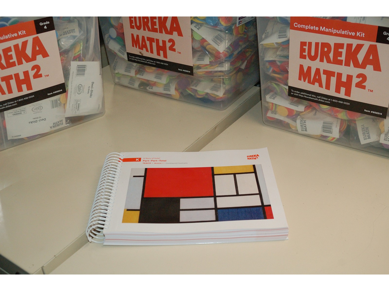 Eureka Math² Squared Kindergarten Module 1 Teacher Book – Weight: 39 oz.