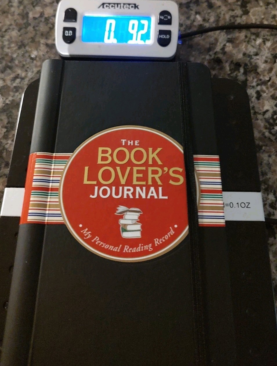 The Book Lover’s Journal My Personal Reading Record 216 Pages to Record Pauper