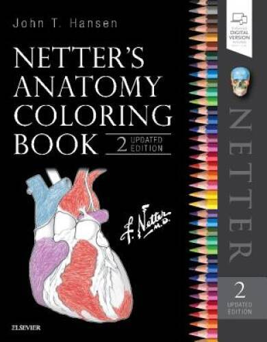 Netter’s Anatomy Coloring Book Updated Edition, 2e (Netter Basic Science) – GOOD
