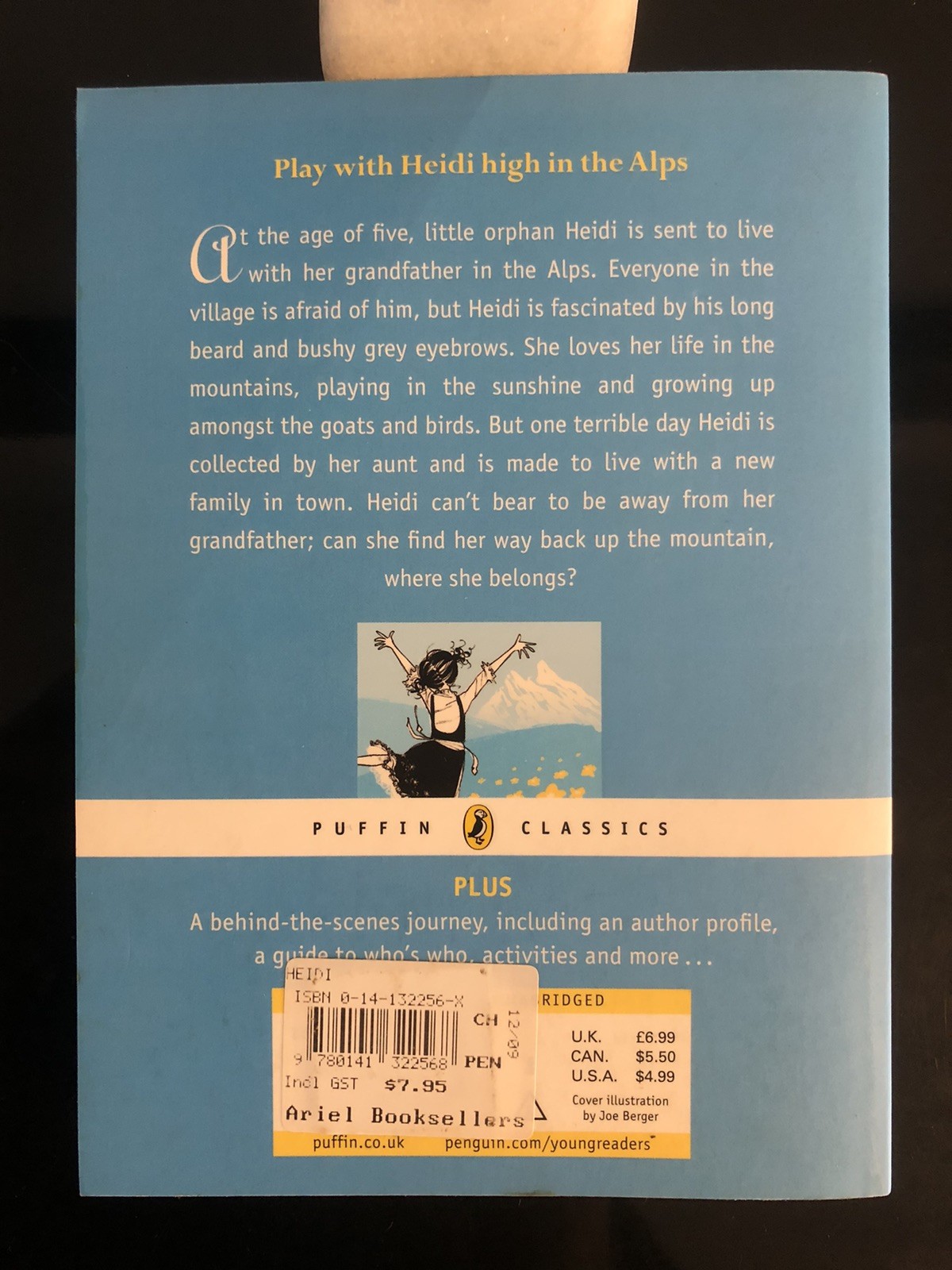 Heidi Johanna Spyri Puffin Classics Introduced. By Eva Ibbotson 2009