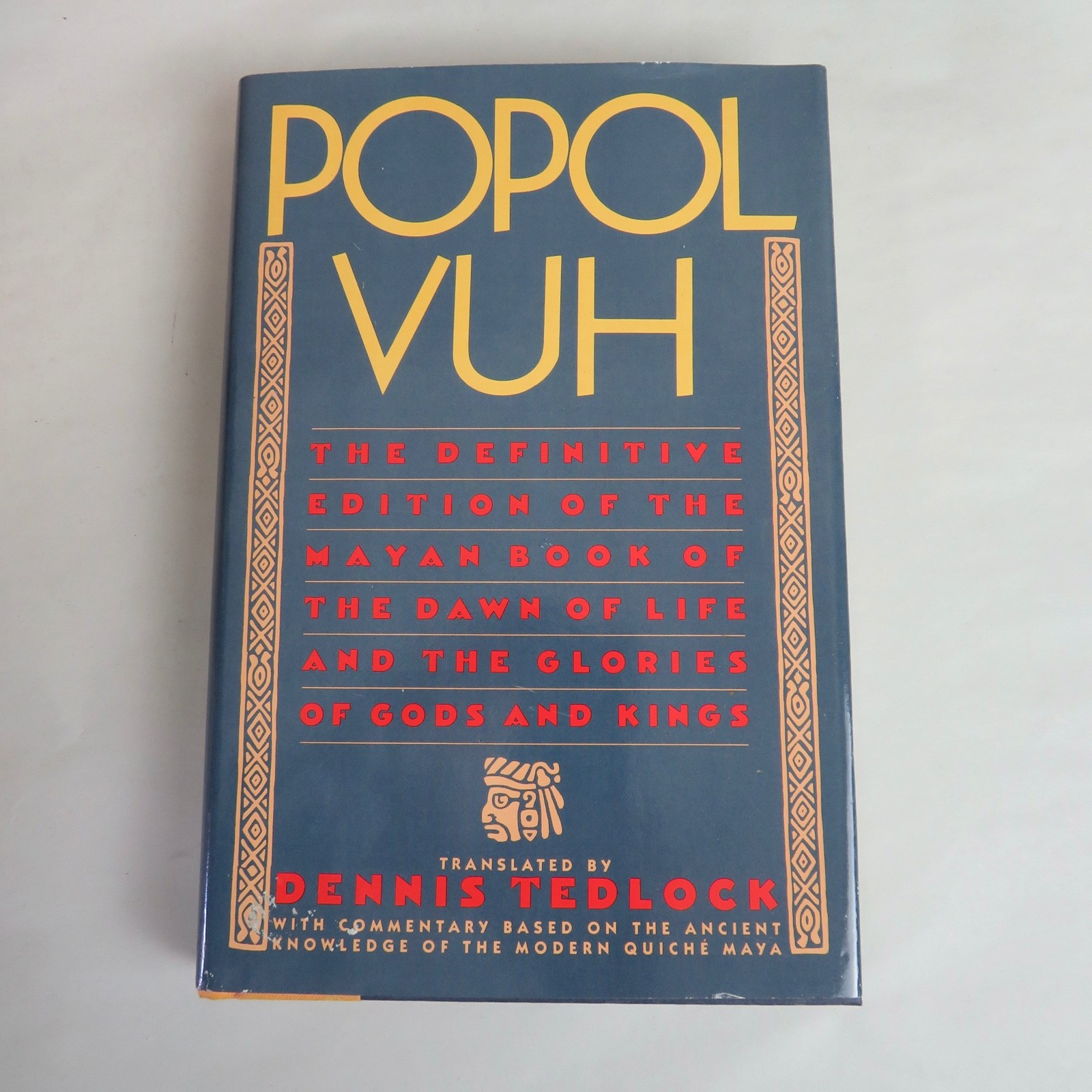 POPOL VUH Mayan Book of the Dawn of Life Dennis Tedlock 1985 HC DJ 1st ed NEW