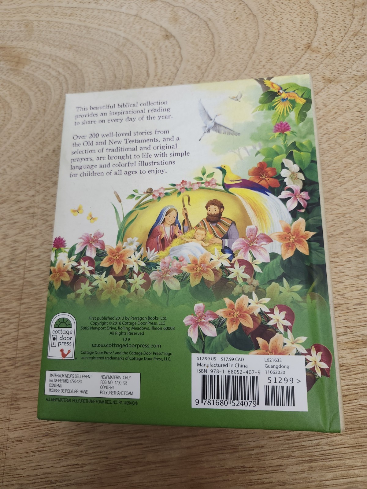 365 Bible Stories and Prayers – Hardcover By Parragon Books – VERY GOOD