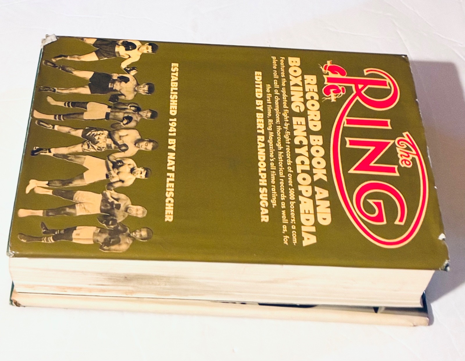 The RING Record Book and Boxing Encyclopedia 1981 hardcover w dj