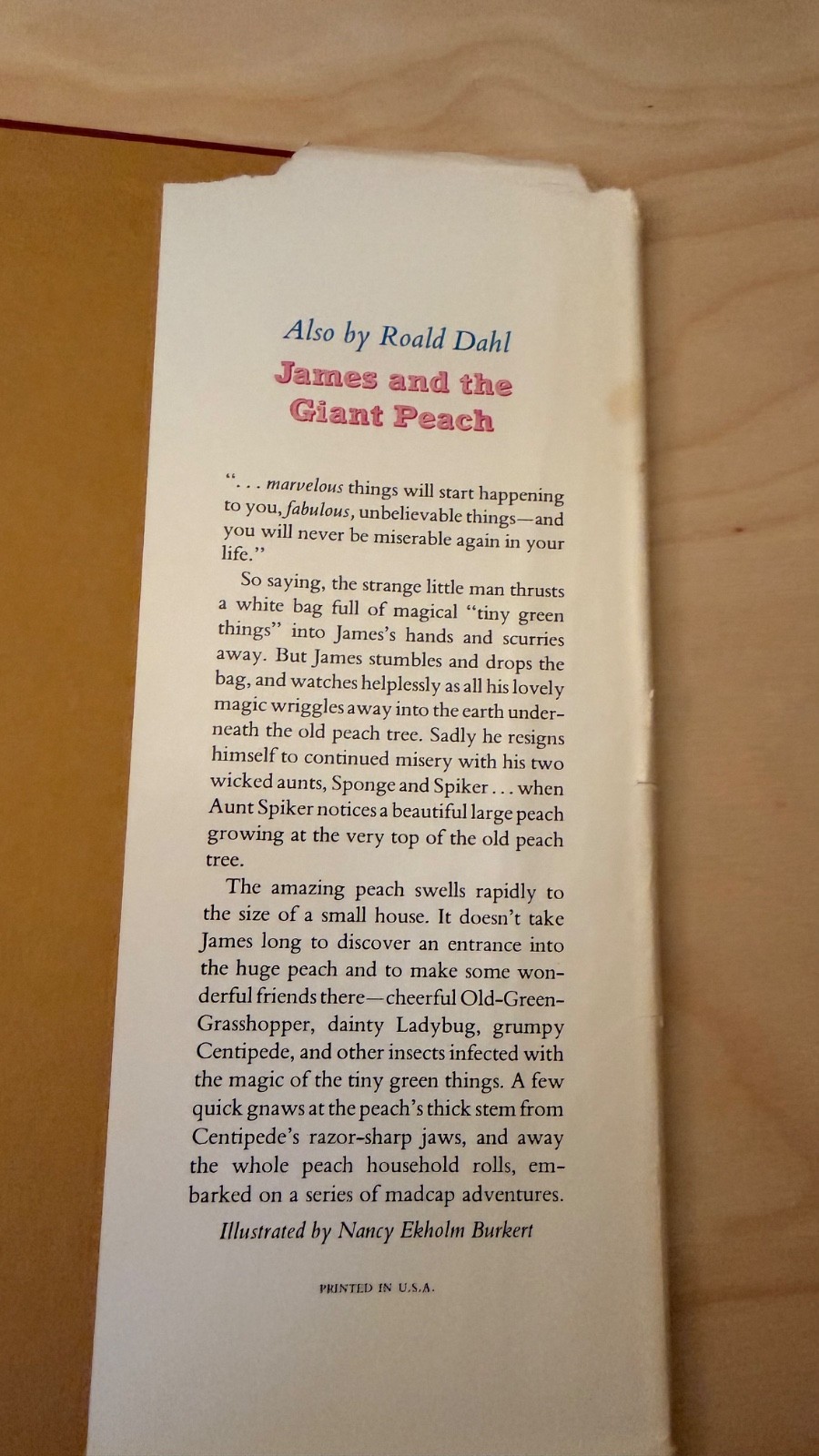 Charlie and the Chocolate Factory 1964 1st Ed Rare 2nd Prtg. w/ 5 Line Colophon