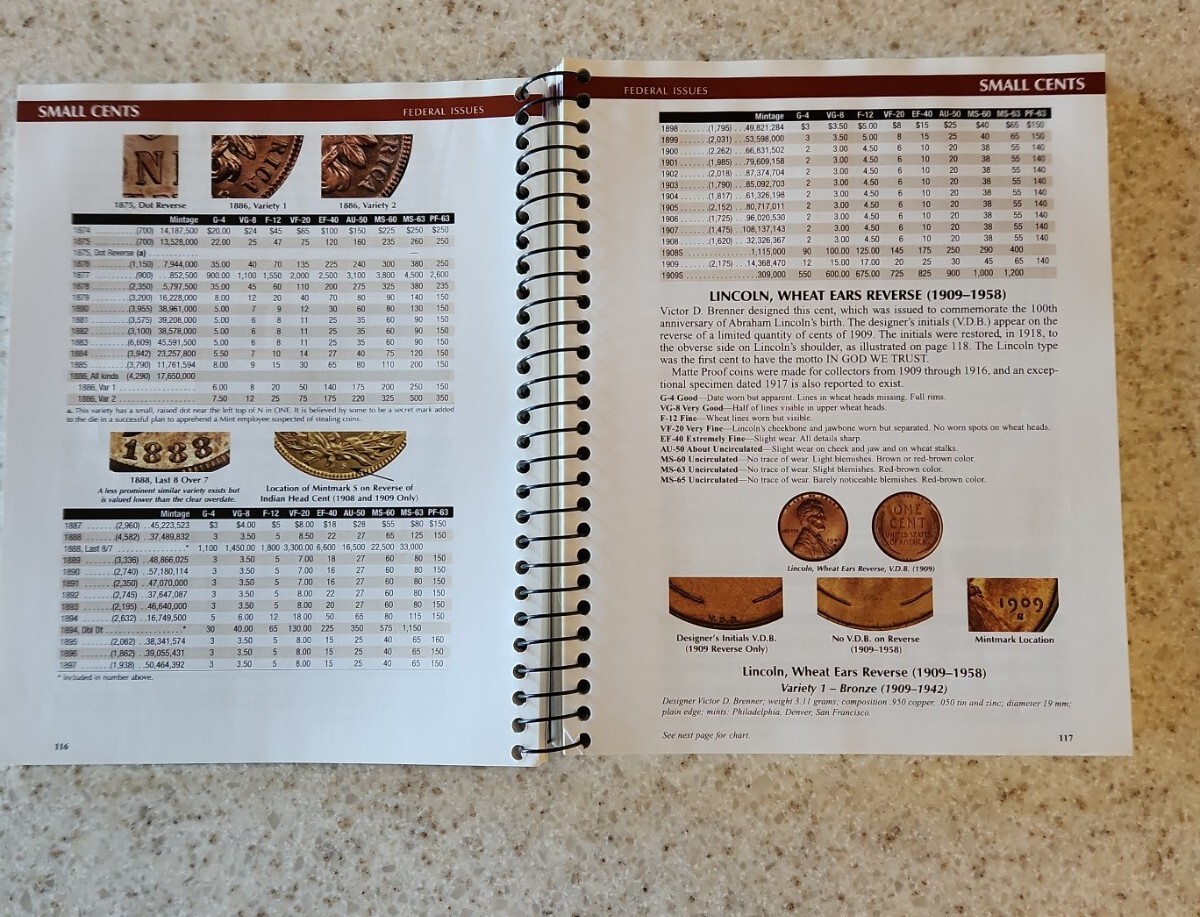 THE OFFICIAL RED BOOK OF U.S. COINS ~ LARGE PRINT EDITION ~ 2013 ~ 448 PAGES