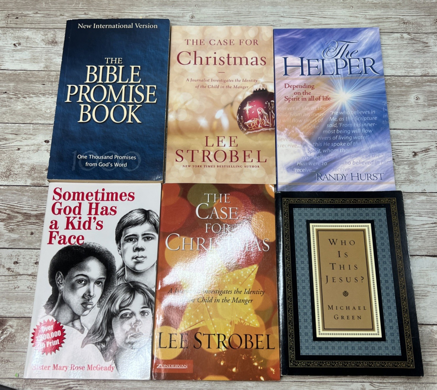 Lot of 15 Christian Bibles Jesus Related Books/ Booklets Vintage 4lbs