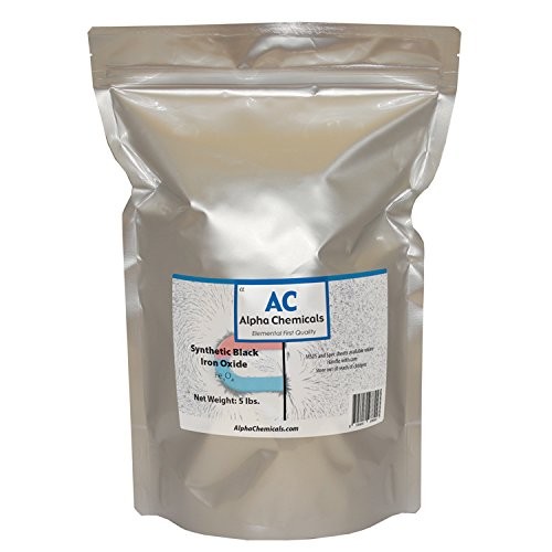 Black Iron Oxide – Fe3O4 – Synthetic – 5 Pounds