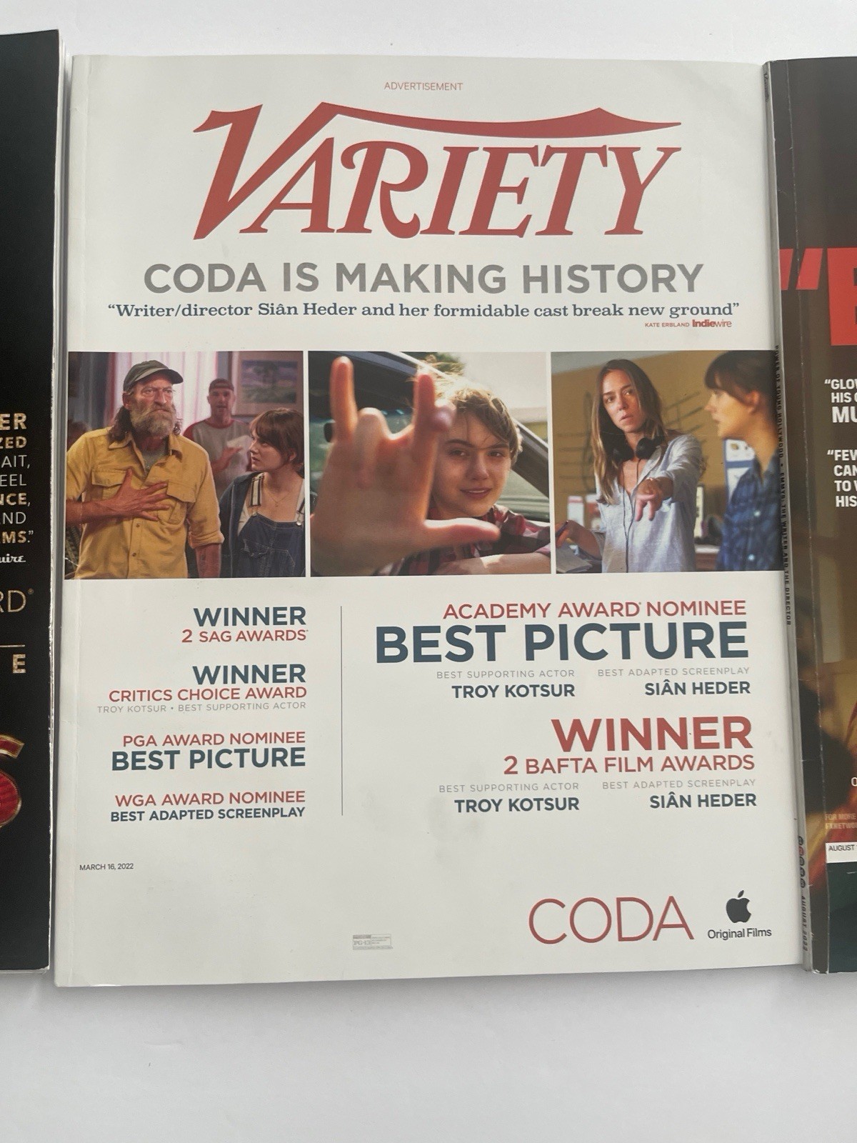 Variety Mag Lot 3 Angus Cloud Young Hollywood Elvis Austin Butler Jared Leto