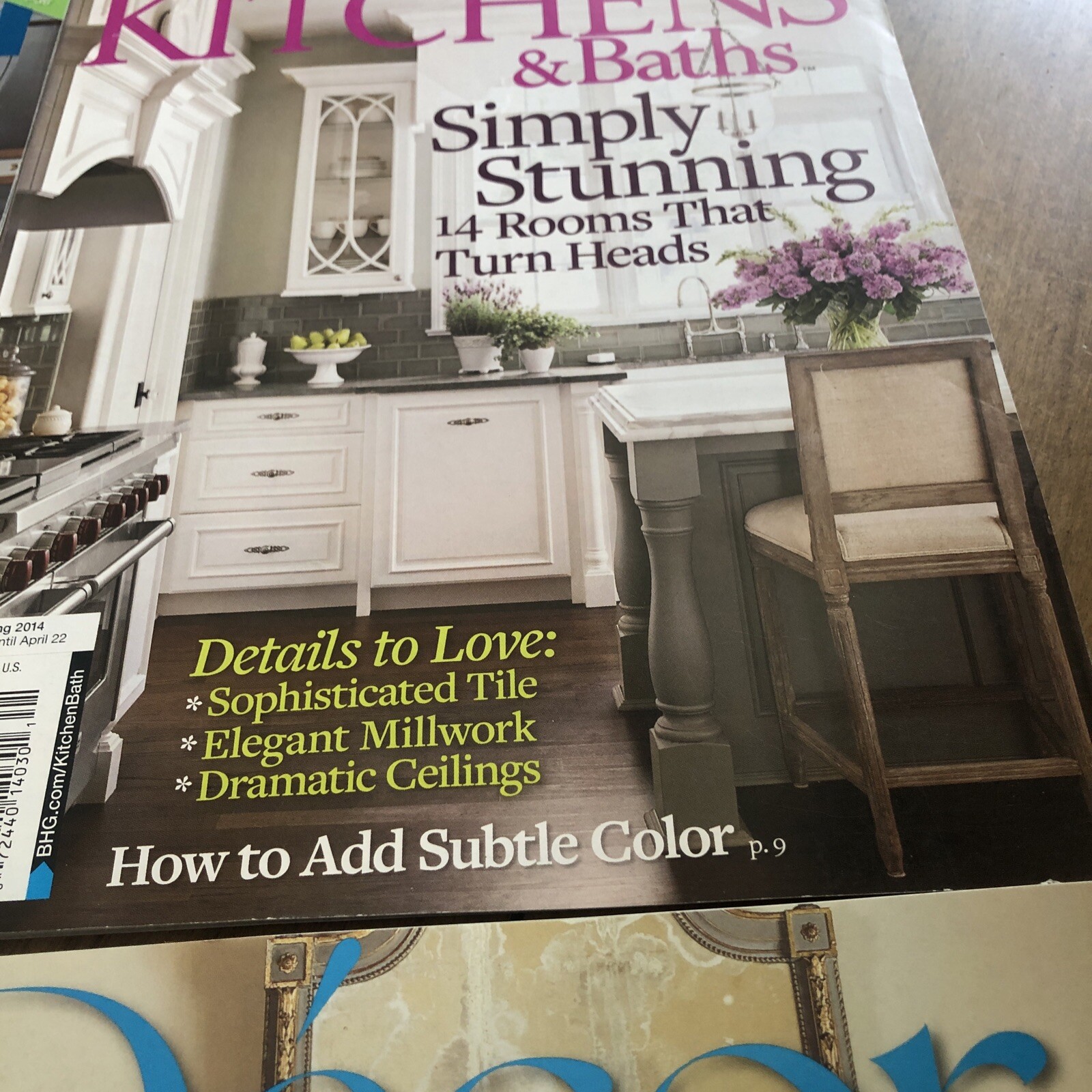 BHG Kitchens & Baths – Traditional Home & Decor Magazines Lot of 4 2013,2014,