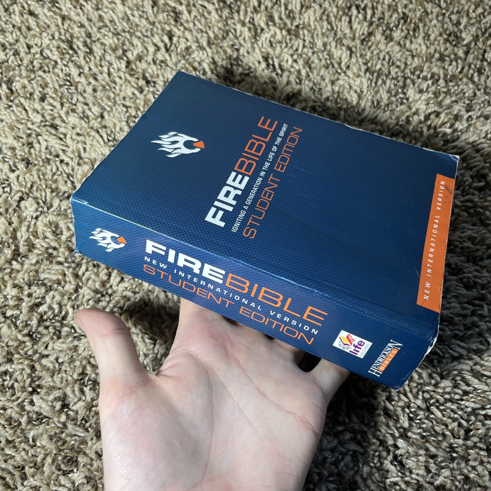 Fire Bible: New International Version, Student Edition by Donald Stamps