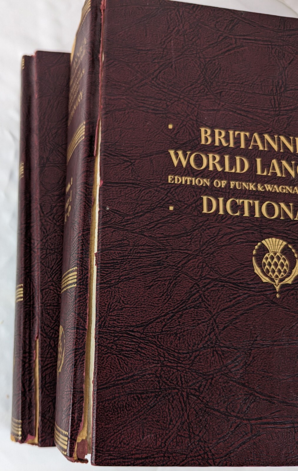1964 Britannica World Language International Edition Funk Standard Dictionary