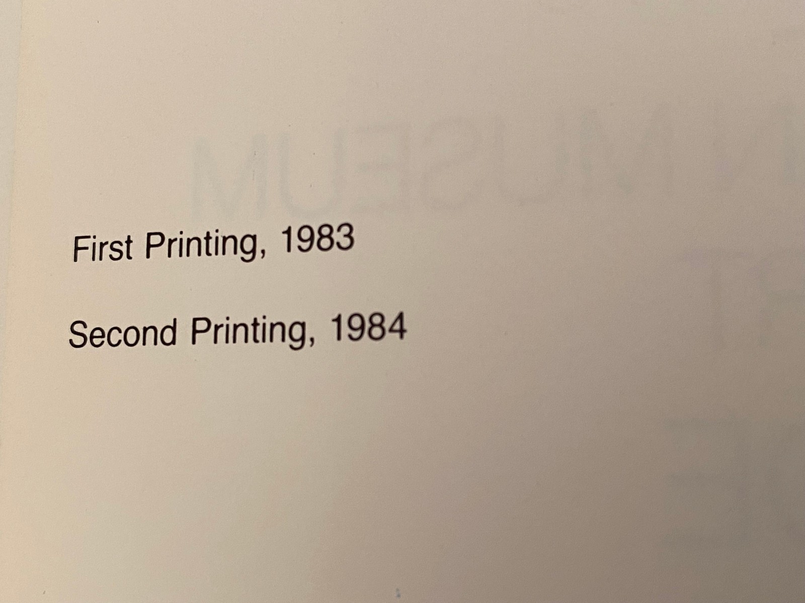 The Metropolitan Museum of Art Guide Book 2nd Printing 1984 Hardcover 432 Pages