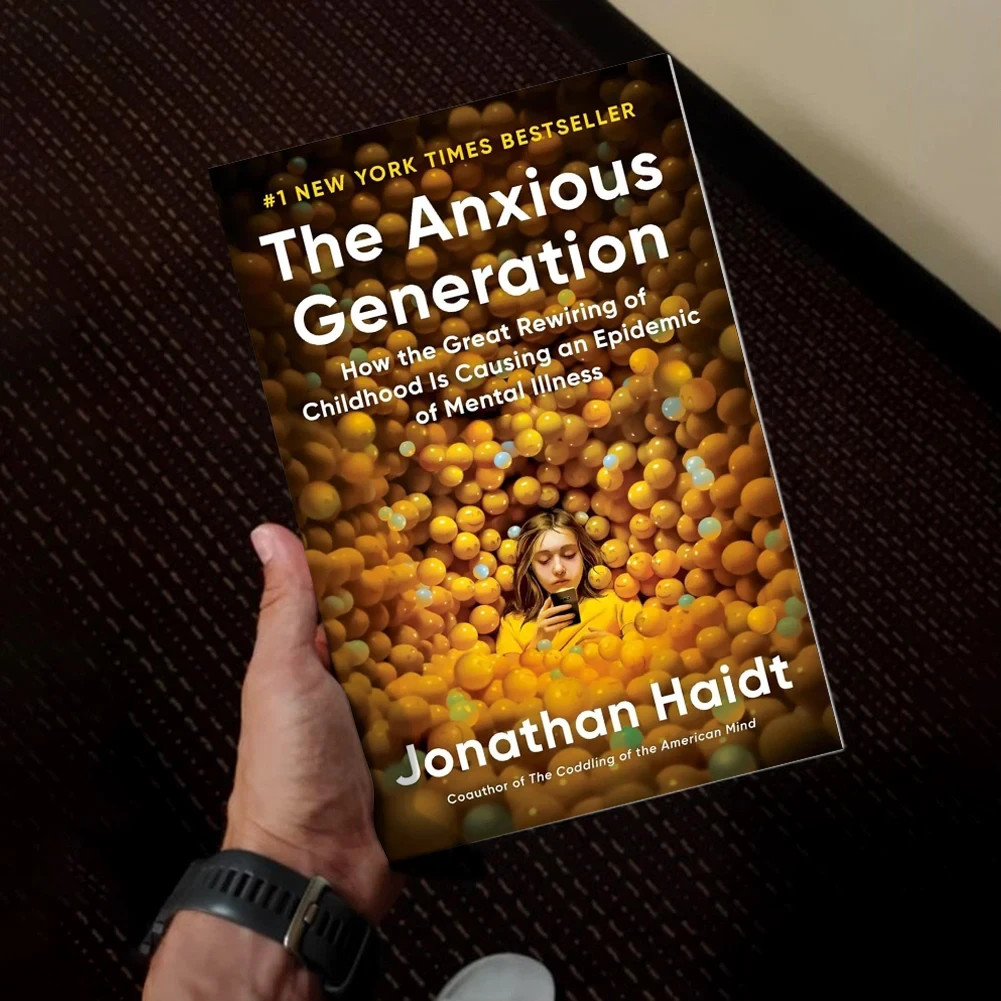 The Anxious Generation – Jonathan Haidt on Childhood’s Mental Health Crisis