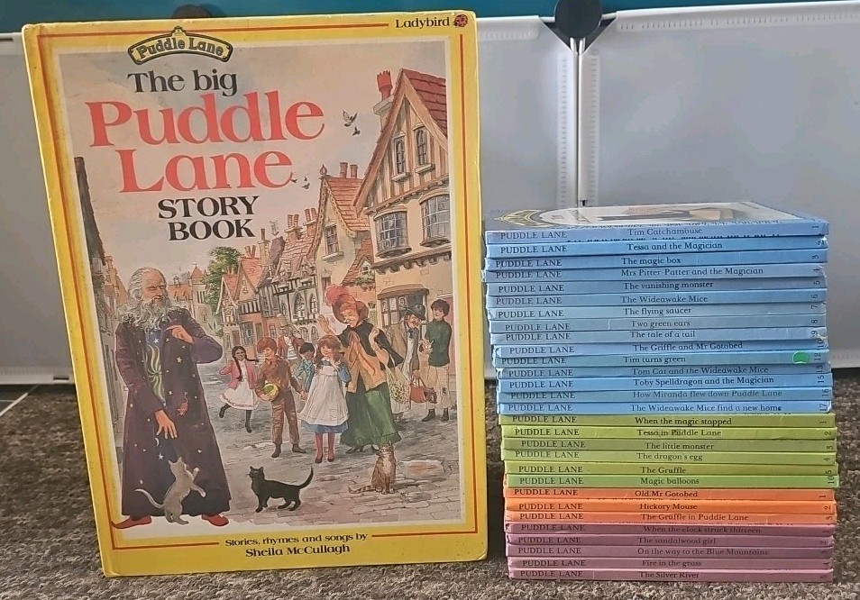 30 LADYBIRD PUDDLE LANE BOOKS Stage 1 To 4 Inc Big Story Bk 1st Editions G