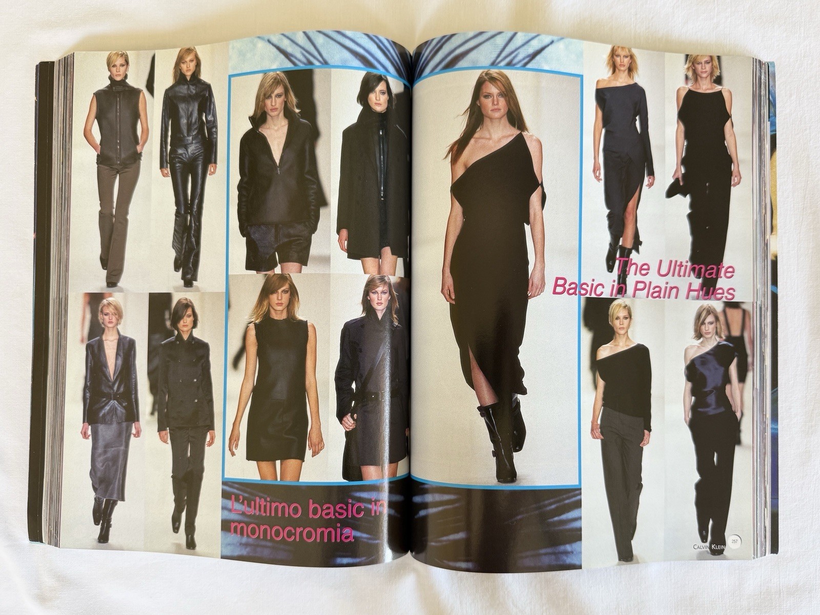 Book Moda magazine Milan Fashion Magazine Italian Special Ed 2001 2002 495 Pgs