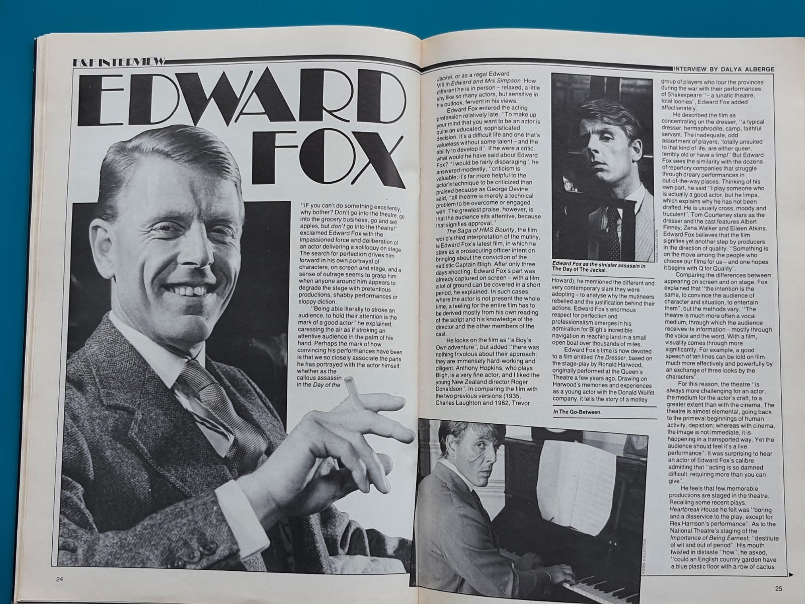 Films and Filming 1983 Superman James Bond Christopher Reeve Edward Fox Magazine