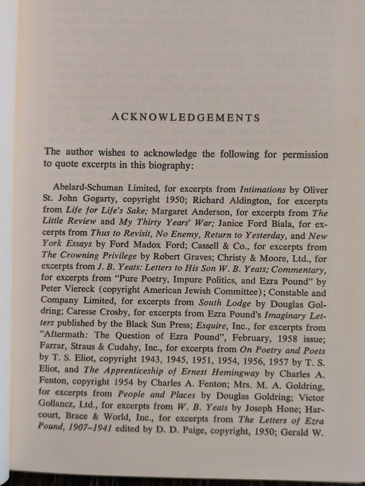 This Difficult Individual Ezra Pound 1961 1st Ed Hardcover Eustace Mullins