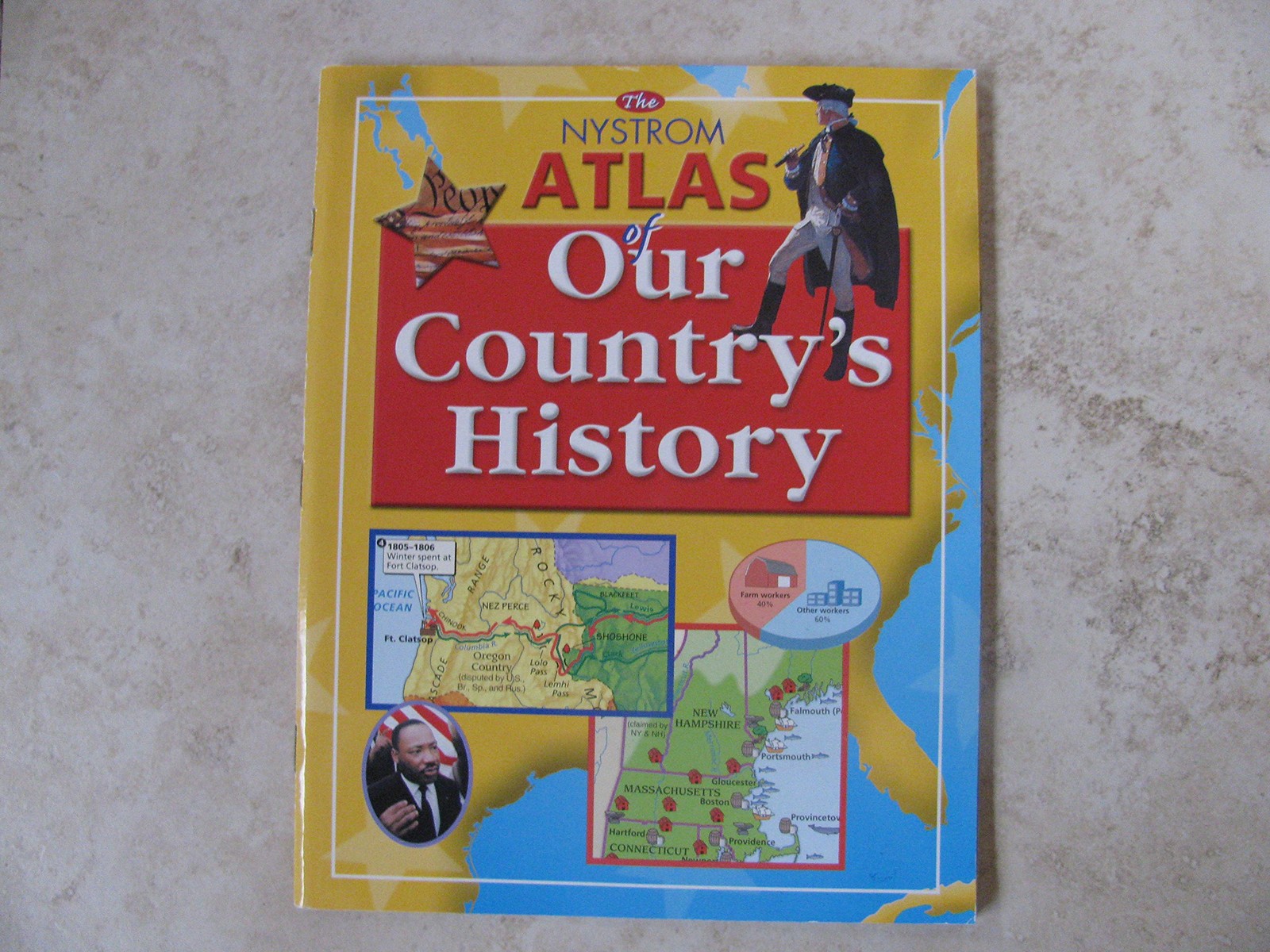Nystrom Atlas of Our Country’s History – paperback Unknown
