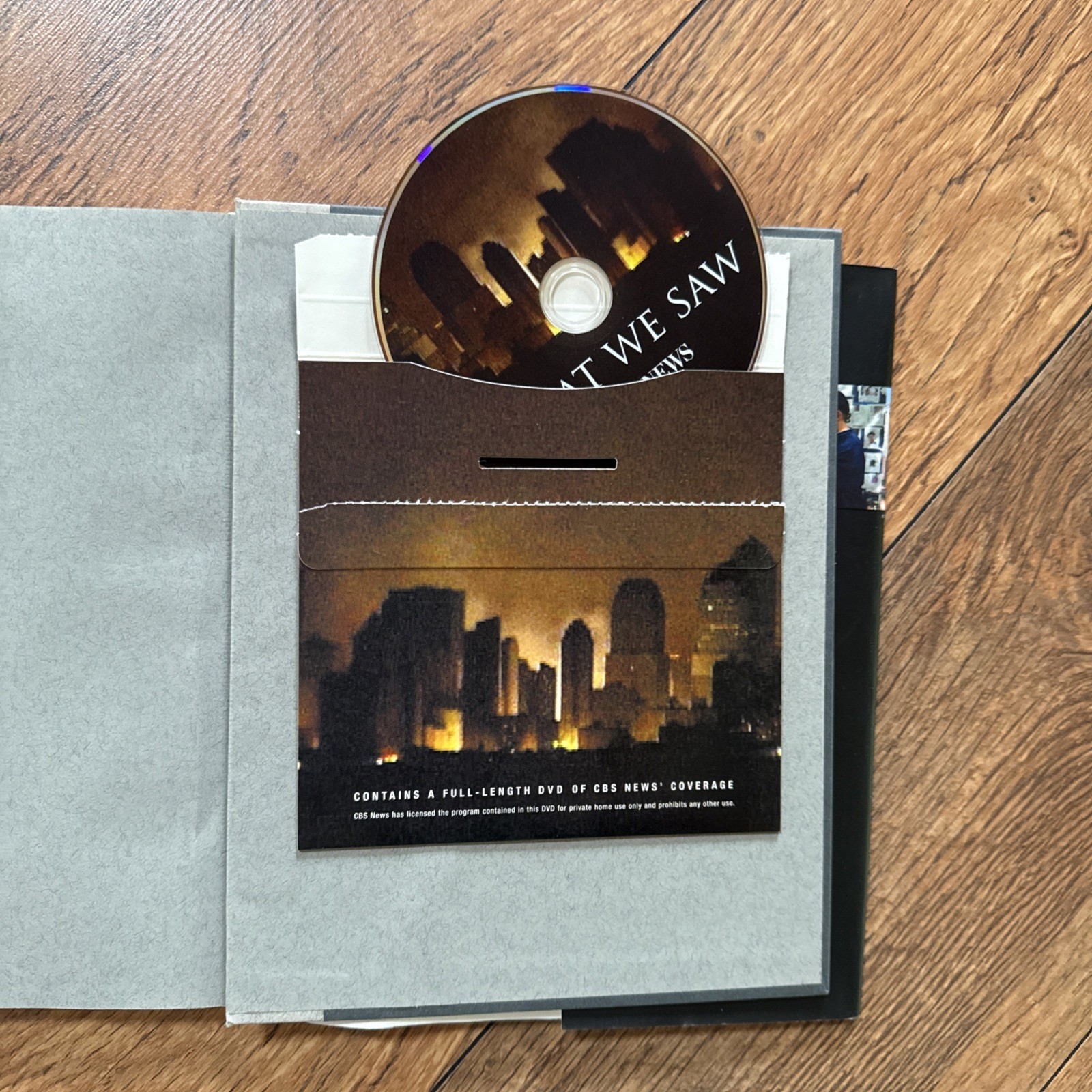 What We Saw : The Events of September 11, 2001CBS News Staff Hardcover book DVD