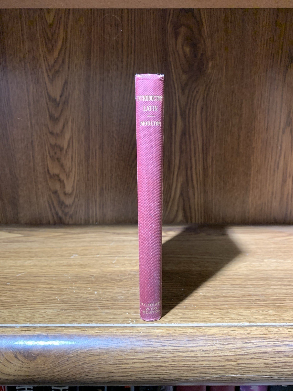 Introductory Latin By Frank Prescott Moulton