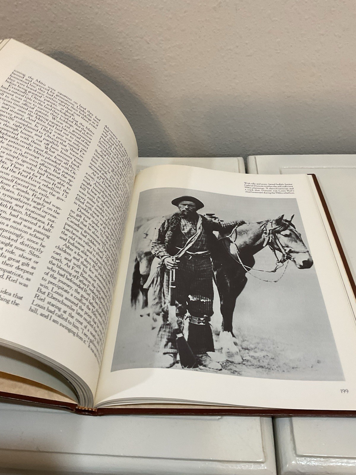 Vtg 3rd Print 1981 The Old West The Canadians Leather Hardcover Time Life Books