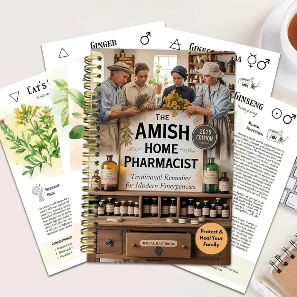 The Complete Amish Apothecary Book: Simple Ways to Use Herbal and Home Free Ship