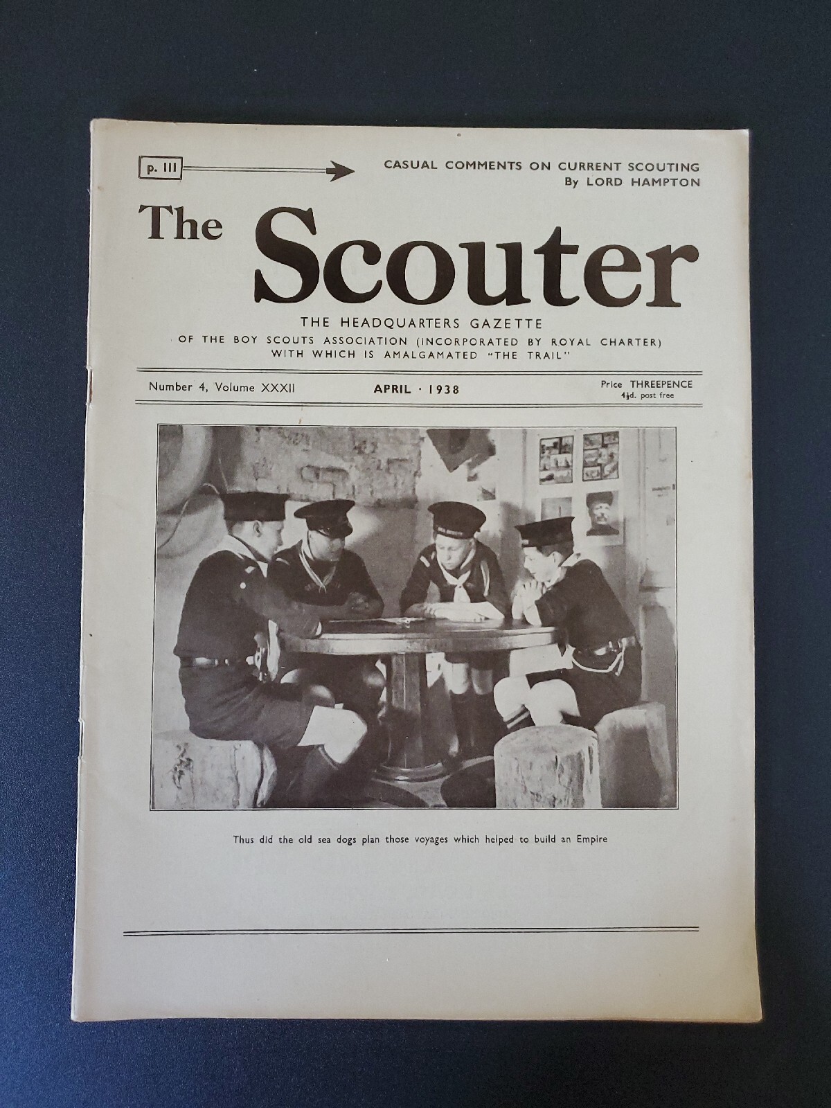 *Import* United Kingdom Lot Of 12 The Scouter Magazine 1938 Boy Scouts Magazine