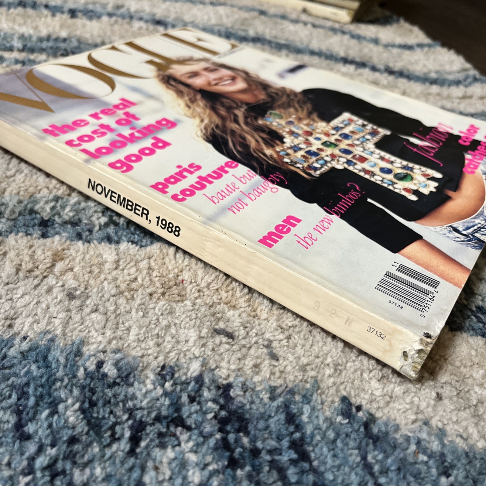 VTG Rare Vogue November 1988 ANNA WINTOUR FIRST Vogue Peter Lindberg Jeans
