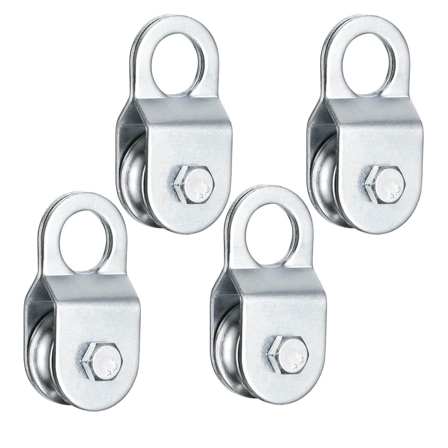 Cable Pulley 32mm Small Snatch Block for 0.23Inch/6mm Wire Rope, Single…