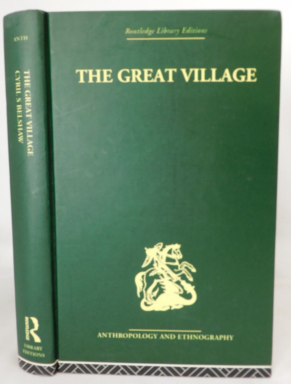 Sociological Study of Papua New Guinea The Great Village by C. Belshaw 2004 HC
