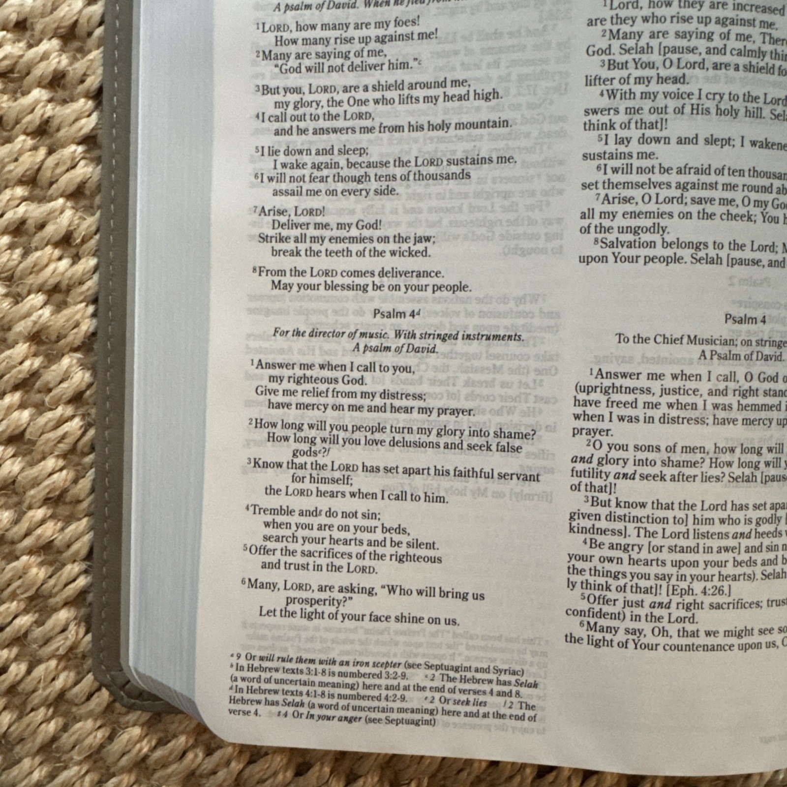 Holy Bible NIV & Amplified Side-by-Side Bible Duo Tone Grey 2011 Joyce Meyer