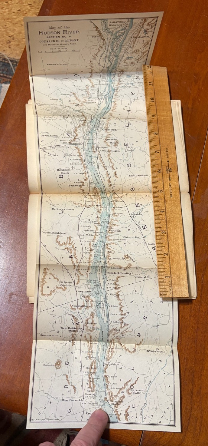 Rand, McNally and Co ‘s Illus. Guide to the Hudson River and Catskills 1903 11th