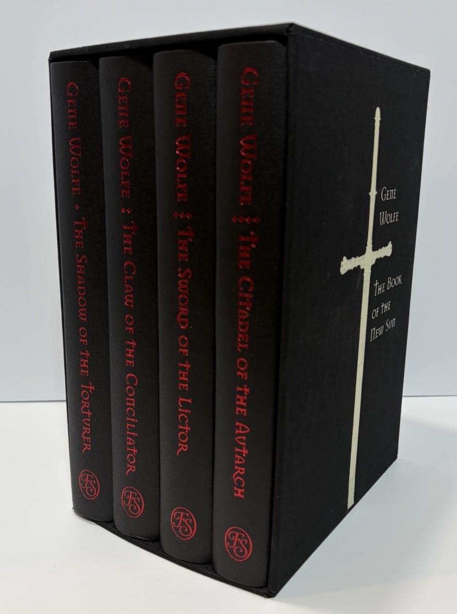 Gene Wolfe BOOK OF THE NEW SUN Folio Society SIGNED Limited Edition Set #726