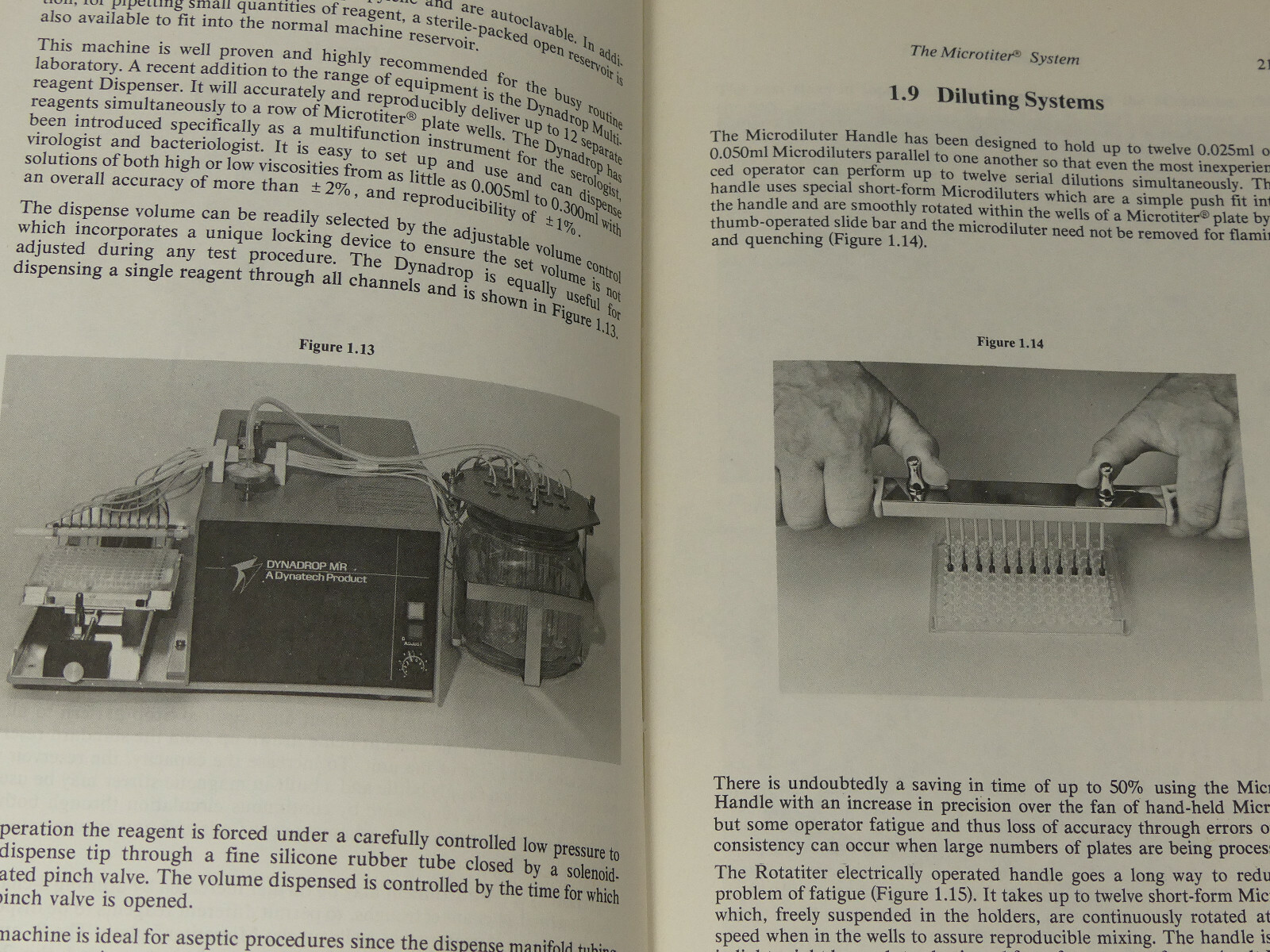 Handbook of Manual Microtiter Procedures 2nd edt 1978, 397 pages