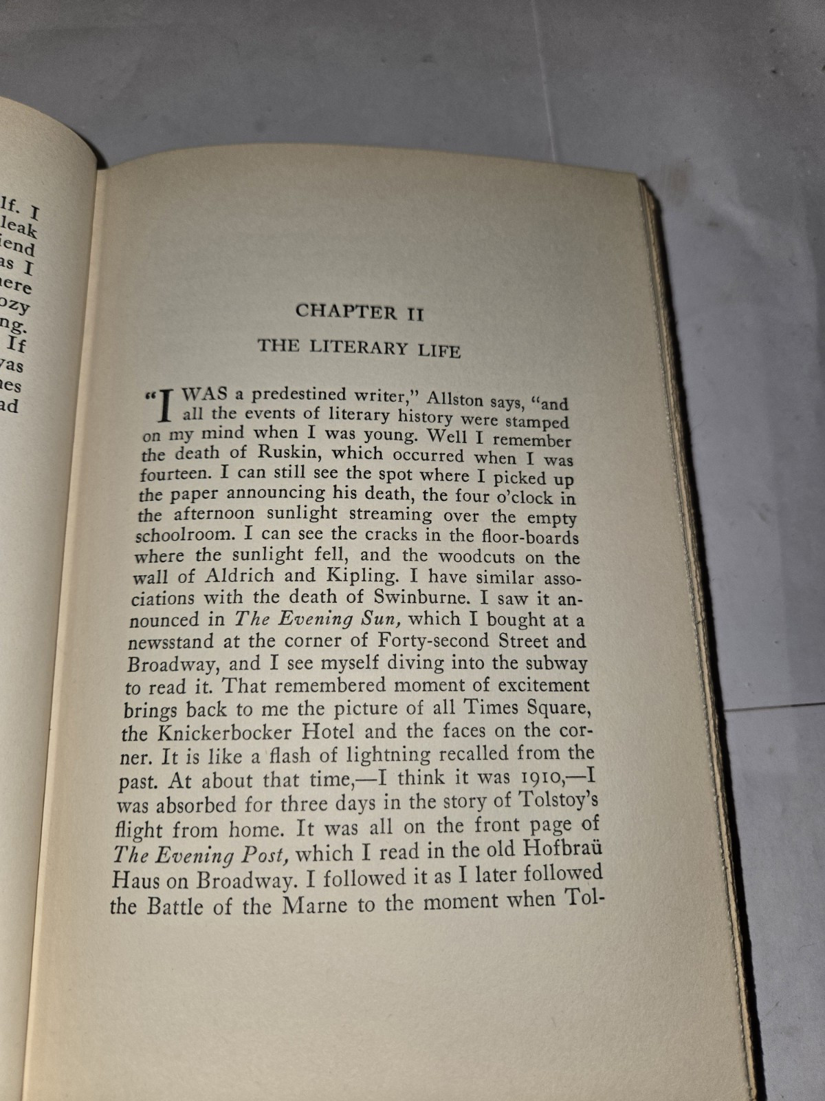Opinions Of Oliver Allston