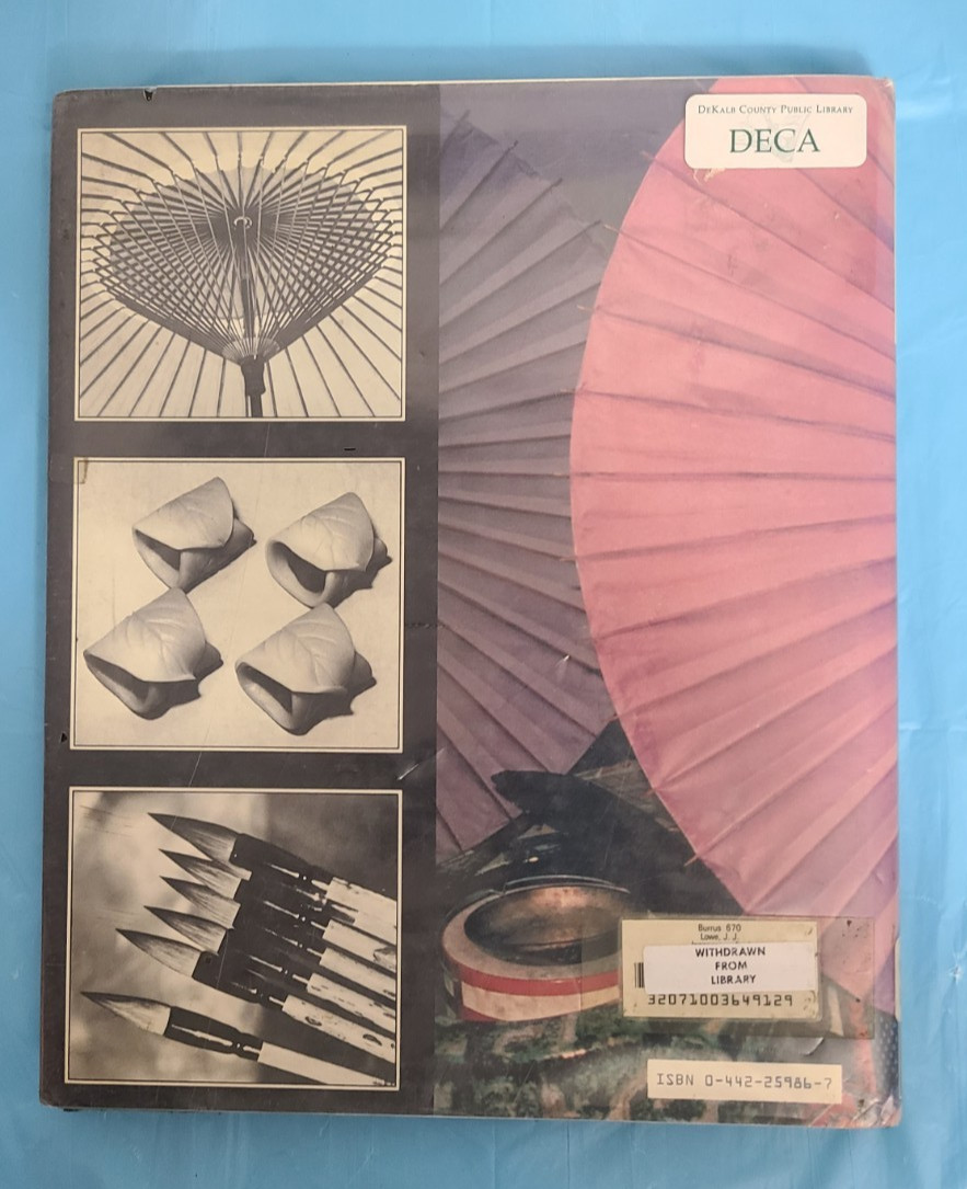 Japanese Crafts by John Lowe (HB/DJ/Ex Library) Copyright 1983