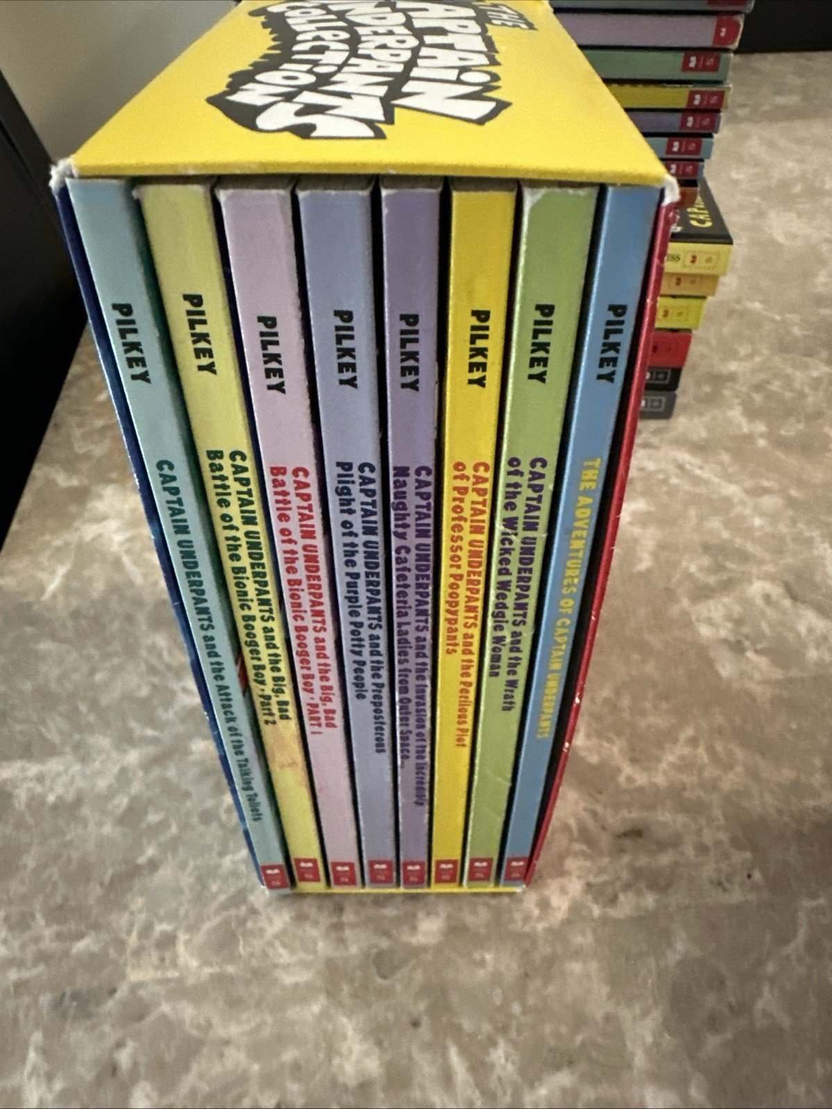 The Captain Underpants Collection Epic Novels by Dav Pilkey Paperback NEW