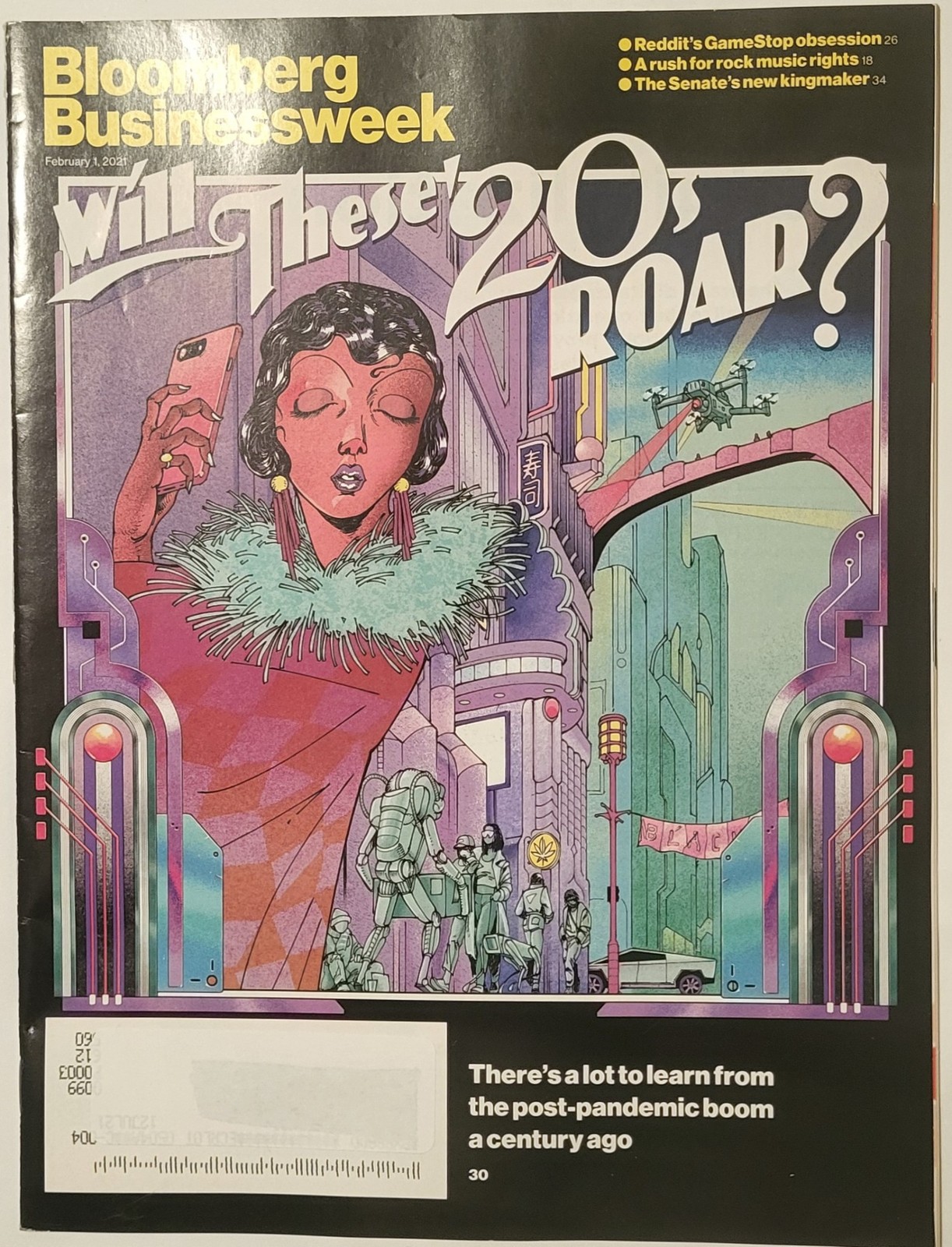 Bloomberg Businessweek Magazine February 1 2021 – Will These 20’s Roar?