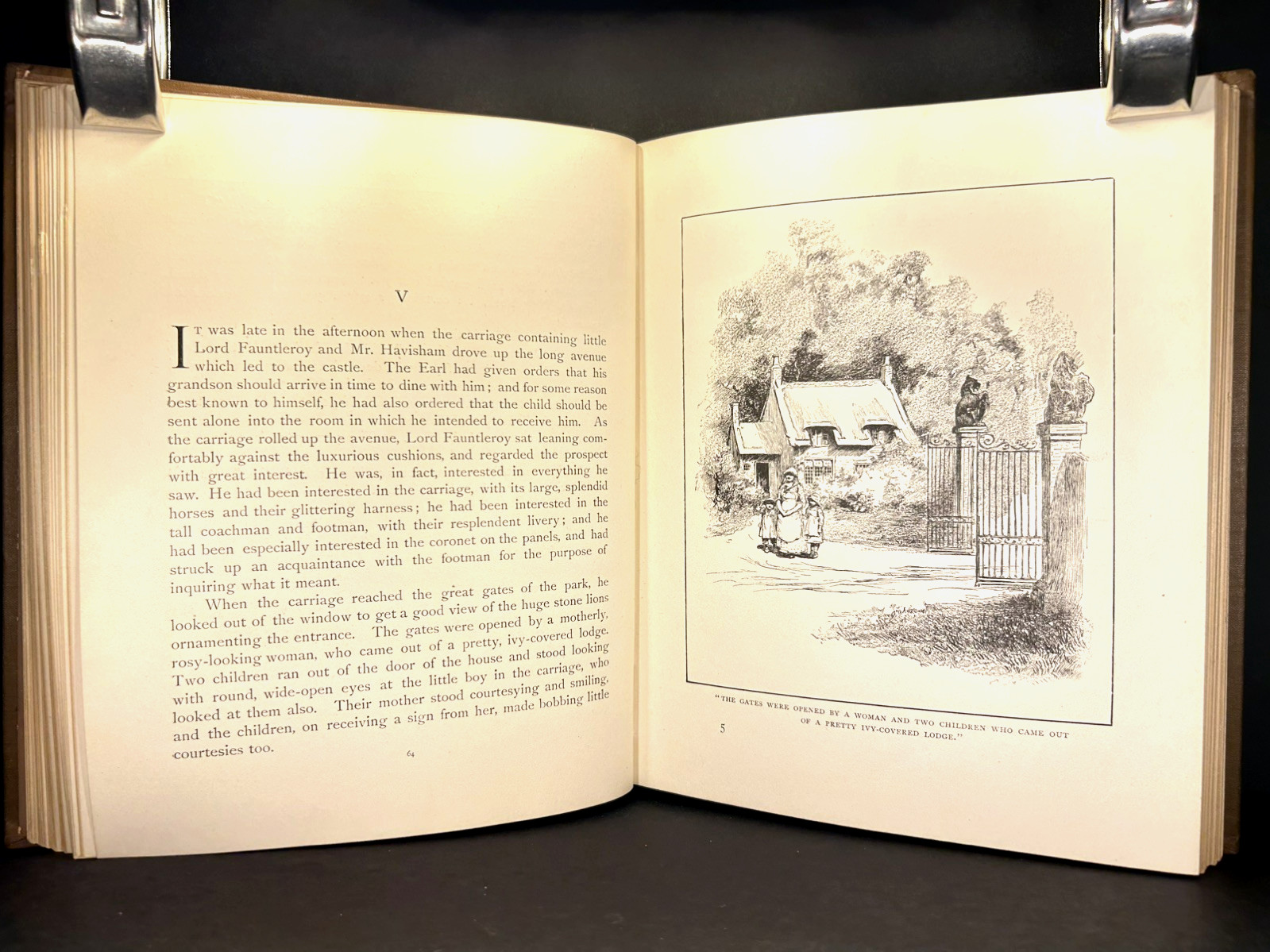 Antique Christian LITTLE LORD FAUNTLEROY- Burnett FINE BINDING Children ILL 1887