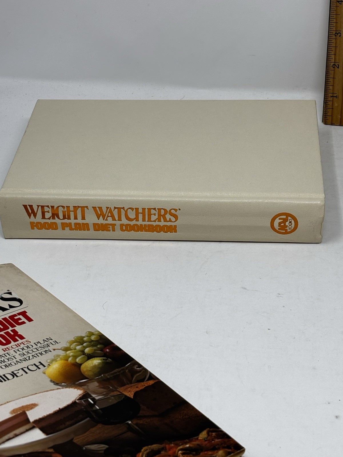 Weight Watchers Food Plan Diet Cookbook VTG Nidetch 440 pages READ
