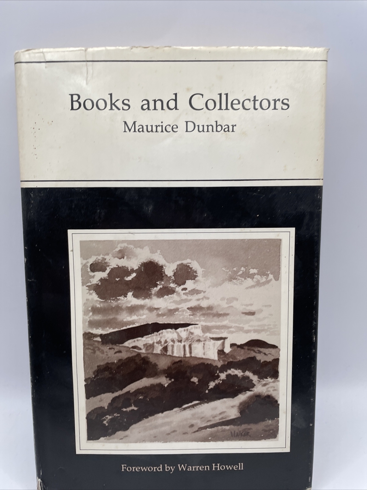 1980 Books and Collectors Maurice Dunbar Hardcover Dust Jacket Signed Autograph