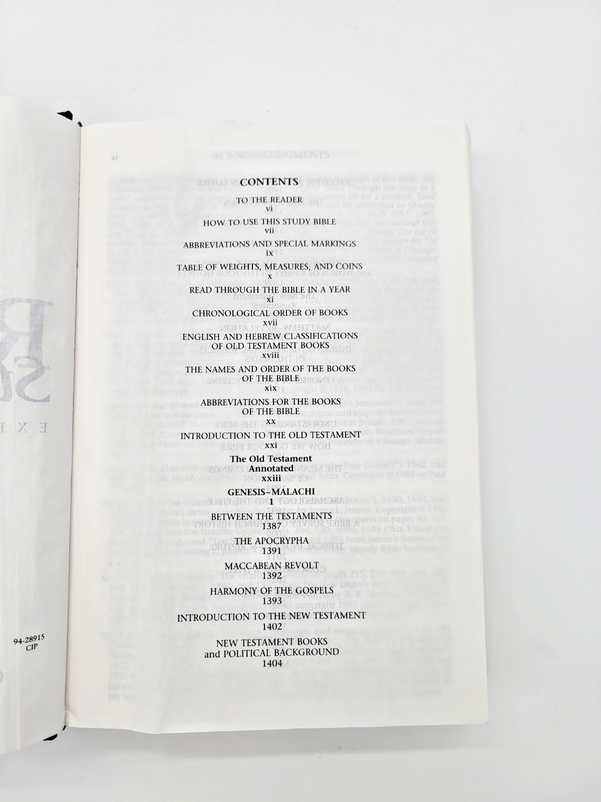 Ryrie Study Bible Expanded Edition King James Version Moody Press Chicago 1994
