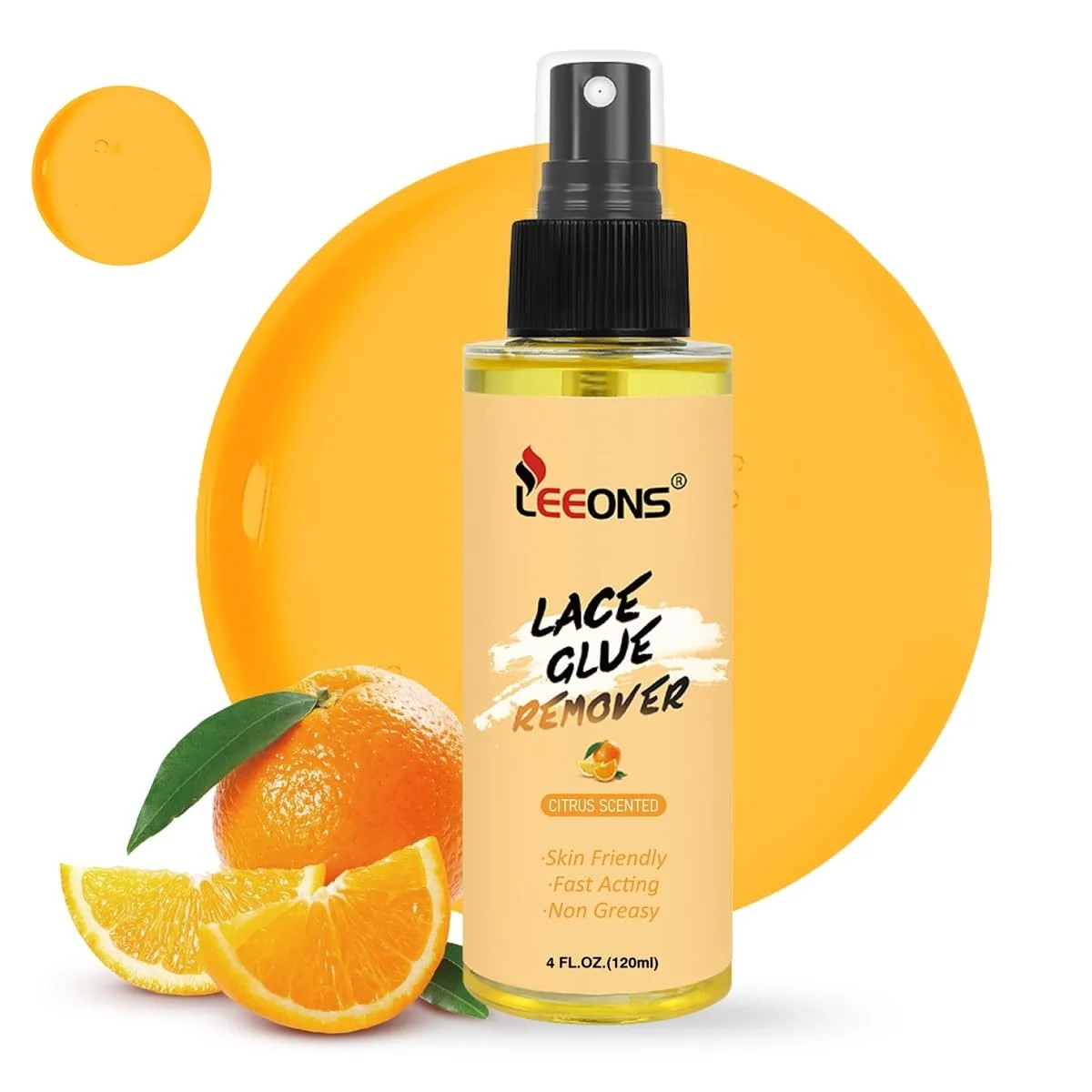 4OZ/120ML Tape Lace Remover Fast Acting/Bond Release Spray/Residue Removal Solut