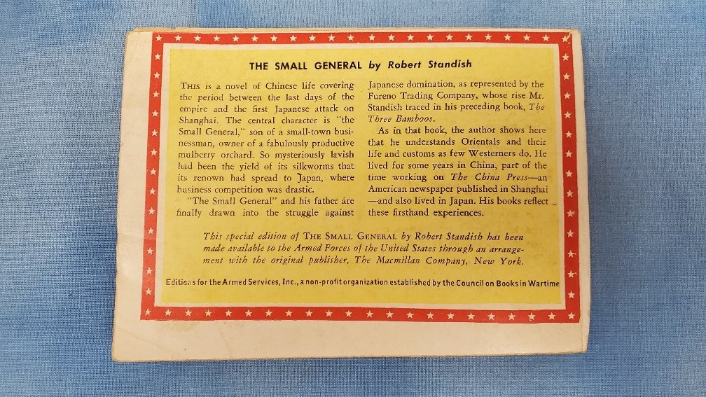 Armed Services Edition The Small General 1138 Standish Very Good