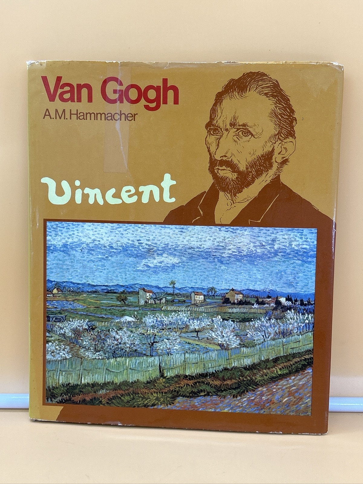 Van Gogh Vincent A.M. Hammacher Book Hardcover Art Biography. Painter. Drawing.