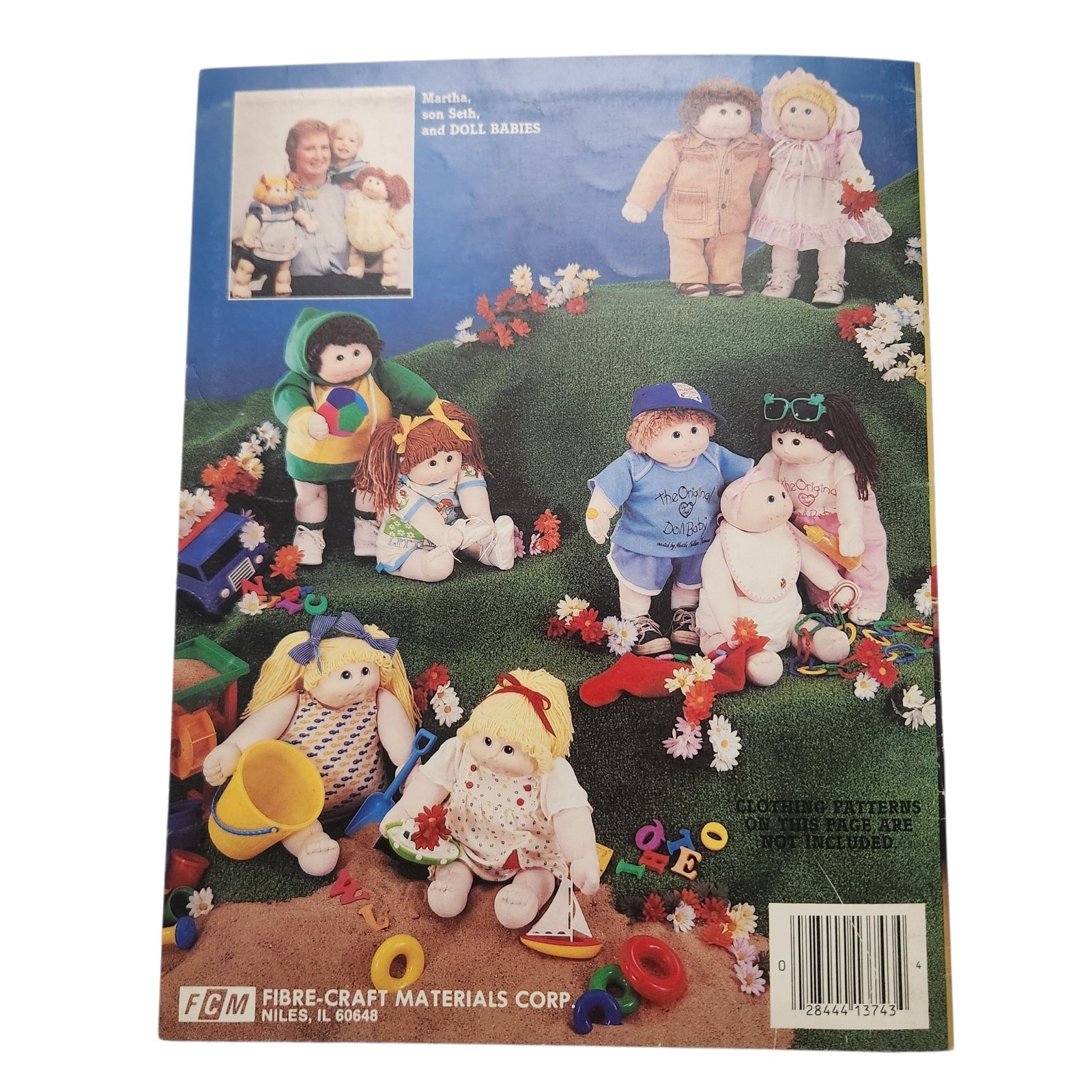 Martha Thomas & Marla Strecker the Original Doll Baby Pattern Book FCM101 1984